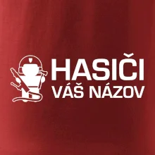 Hasiči postavička - vlastný nápis