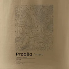 Praděd - vrstevnice v obdĺžniku