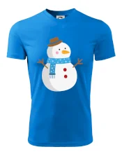 Snehuliak so šálom