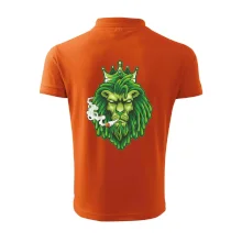 Zhulený lev zelený