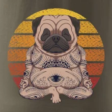 Yoga meditace - pug