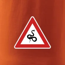 Dopravná značka - Pozor had