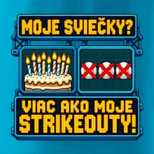 Moje sviečky viac ako moje strikeouty