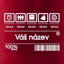 Čárový kód - Vlastní text