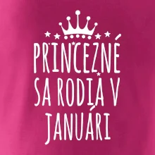 Princezné sa rodia v januári