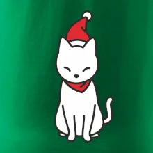 Vianočná mačka sediaca