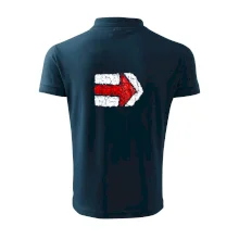 Párová turistická značka červená Párová turistická značka červená