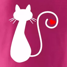 Zamilovaná mačka chvostík Zamilovaná mačka chvostík