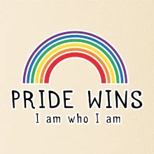 Pride wins i am who i am
