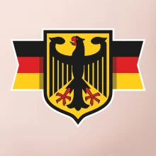 Nemecká orlica a vlajka