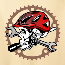 Lebka biker opravár