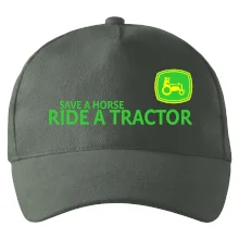Save horse, ride tractor