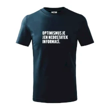 Citát - Optimismus je jen nedostatek informací