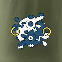 Yin & Yang abstraktné psy