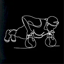 Kitebell posilňovanie jedným ťahom Kitebell posilňovanie jedným ťahom