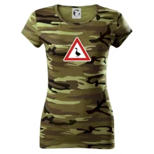 Dopravná značka - Pozor hus Dopravná značka - Pozor hus