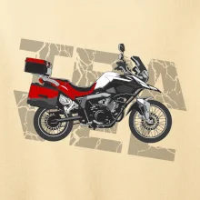 Cestovná enduro červená