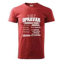 Hodinová mzda - opravár