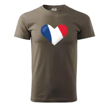 Francúzska vlajka srdca