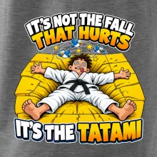 Pád bolí tatami judo