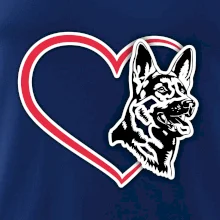 Nemecký ovčiak v srdci Nemecký ovčiak v srdci