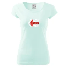 Párová turistická značka  červená Párová turistická značka  červená