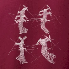 Skrútený stožiar vysokého vedenia