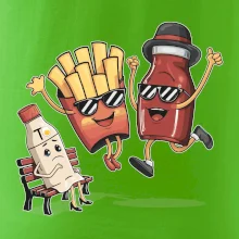 Súboj o hranolky kečup tatárka