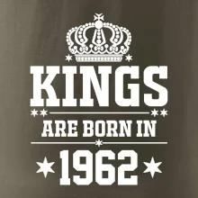 Kings are born in 1962