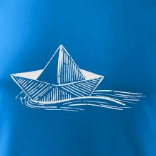 Letná romantika - papierová loďka