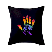 LGBT hand print