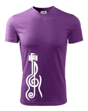 Husľový kľúč gitara