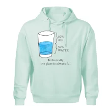 Technically, the glass is always full Technically, the glass is always full