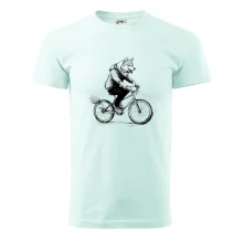 Vlk na bicykli