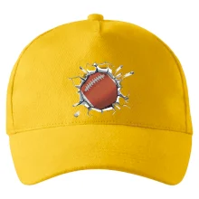 Americký futbal lopta v triku