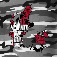 Mapy - názvy miest - Dánsko