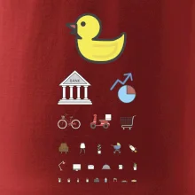 Očný test rôzne veci