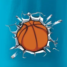 Basketbal lopta v triku