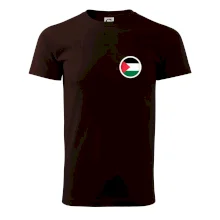 Palestína vlajka prsník