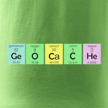 Geocache - periodická tabuľka