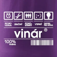 Čiarový kód - vinár