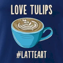 Love tulips - latteart (Radek Pilař ART)