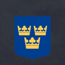 Švédsky znak tri korunky veľký