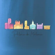 Mallorca - Siluety pamiatok - farebné