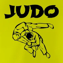 Judo nápis + postavy