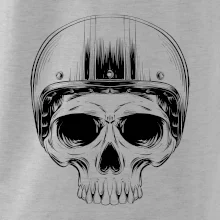 Motorkár lebka s guľatou hlavou