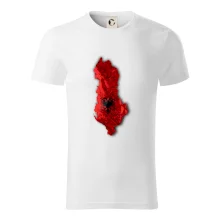 Mapa Albánsko reliéf hôr Mapa Albánsko reliéf hôr