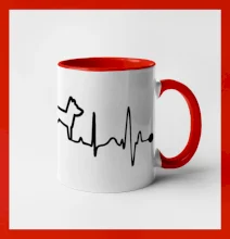 Ekg psí obrys Ekg psí obrys