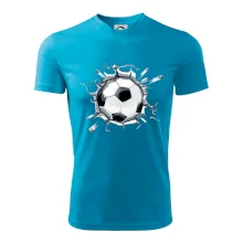 Futbalová lopta v triku Futbalová lopta v triku