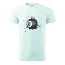 Biliardová guľa v triku